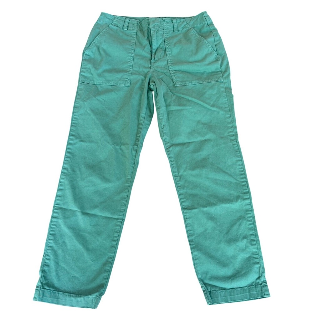 Outerknown Gorpcore Utility Pants Green Organic Cotton Workwear Minimalist 4